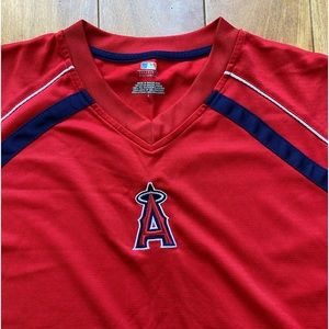 Los Angeles Angels LARGE jersey v-neck